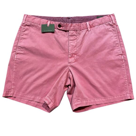 Sid Mashburn Garment-Dyed Flat Front Chino Sport Short 38 Nantucket Red Twill 7” - Picture 1 of 6
